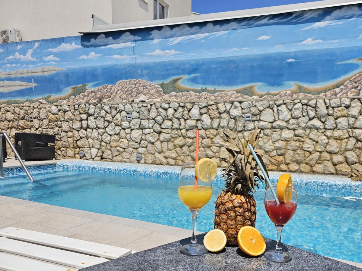Apartments Gabbiano Novalja Zewnętrze zdjęcie